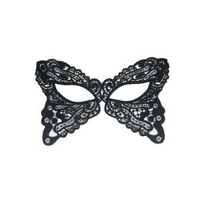Fleur du Mal Black Lace Eye Mask NEW